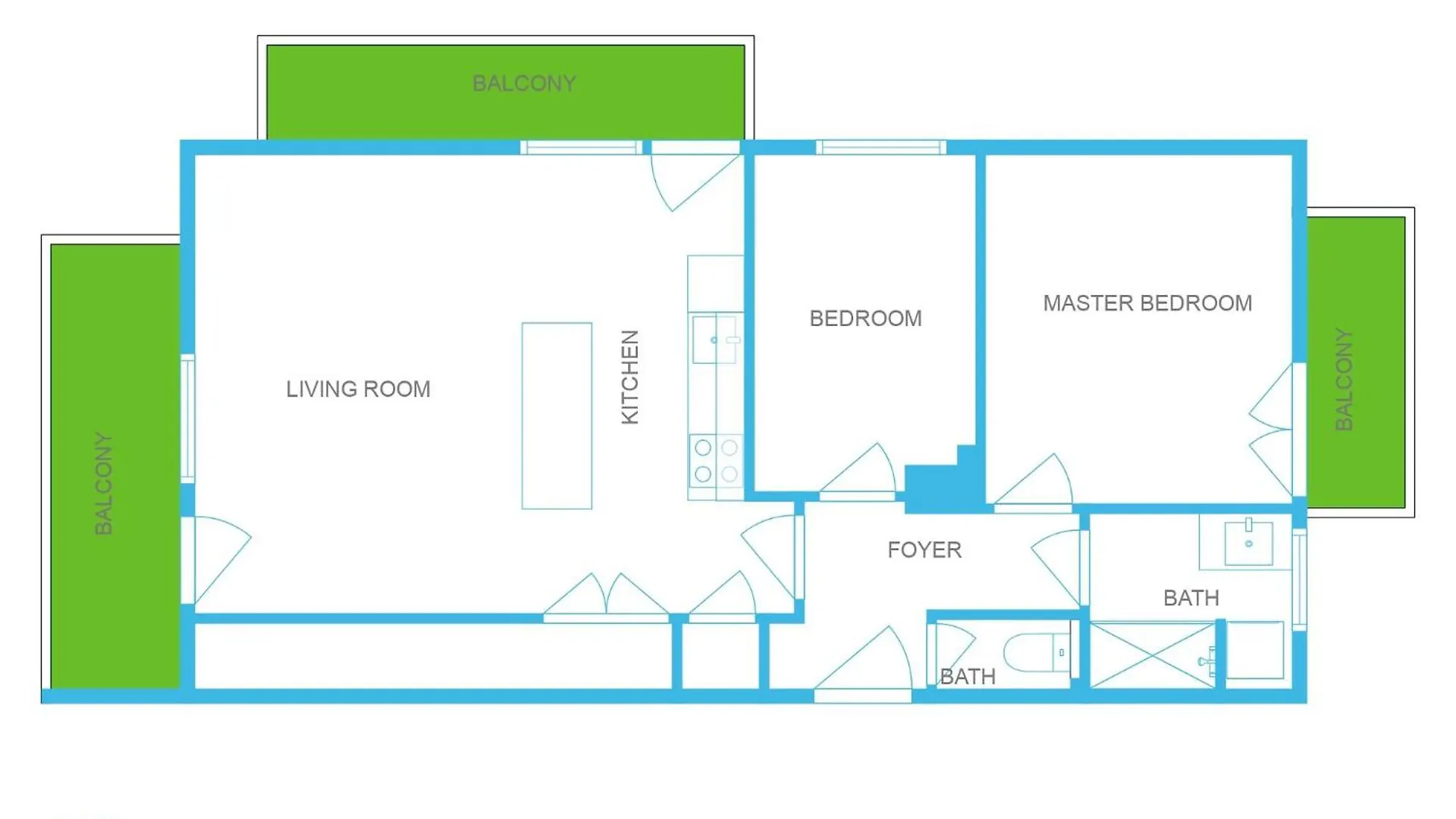 Les Trois Balcons Apartment - Chamonix All Year
